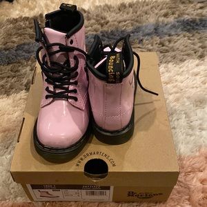 Pale Pink size US 8 little kids Dr Martens